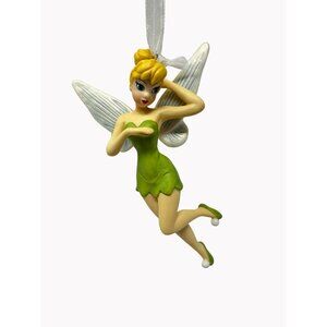 Disney Tinkerbell Ceramic Ornament 2014 By Hallmark